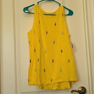 NWT Old Navy cactus tank